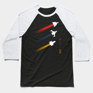 Getter Robot Baseball T-Shirt